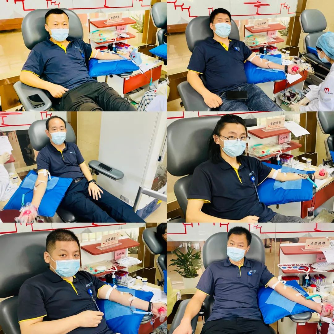 9.24 建黨百年 熱血獻禮 ｜ 精華股份黨支部、工會(huì )組織無(wú)償獻血活動(dòng)(圖3)