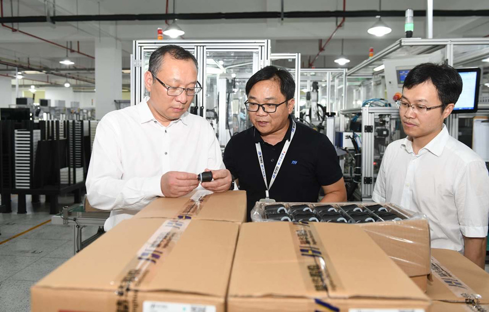 鄞州區委書(shū)記沈敏蒞臨我司開(kāi)展調研(圖2)